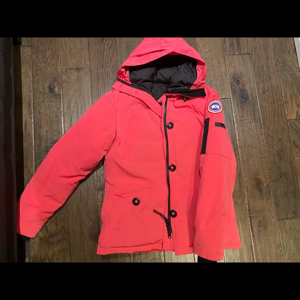 Women’s Canada goose bubble gum pink jacket